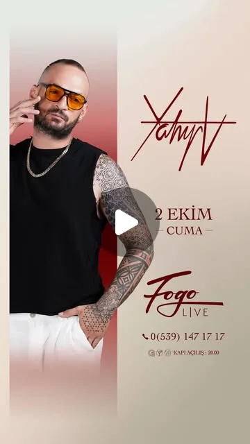 Yahya Erenköy × Fogo Live poster