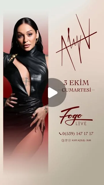 Alya × Fogo Live poster