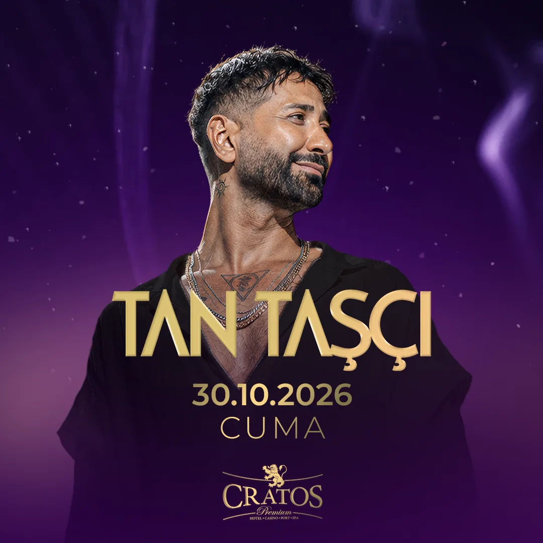 پوستر Cratos Premium: Tan Taşçı، جمعه ۳۰ اکتبر ۲۰۲۶