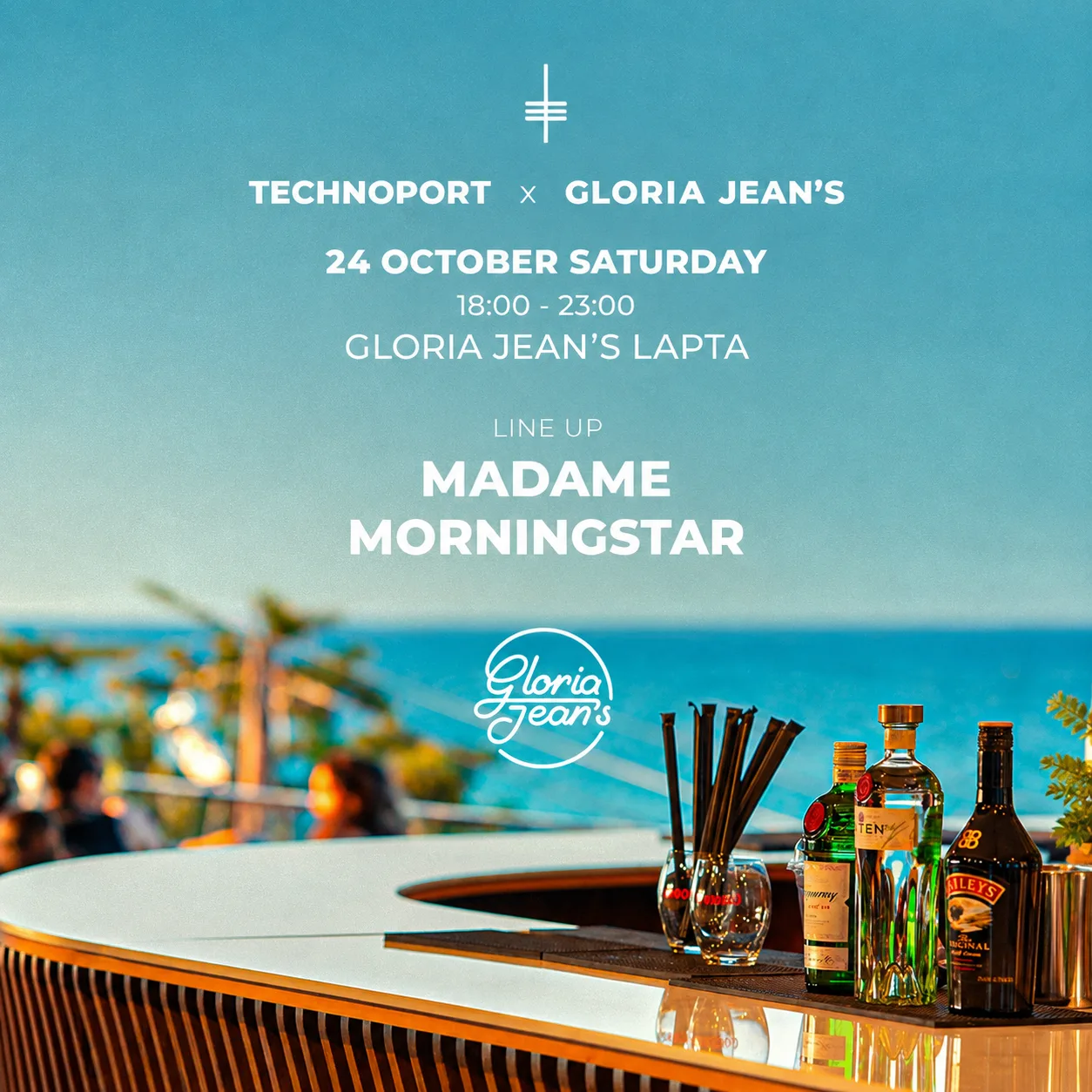 Technoport at Gloria Jean's Lapta poster
