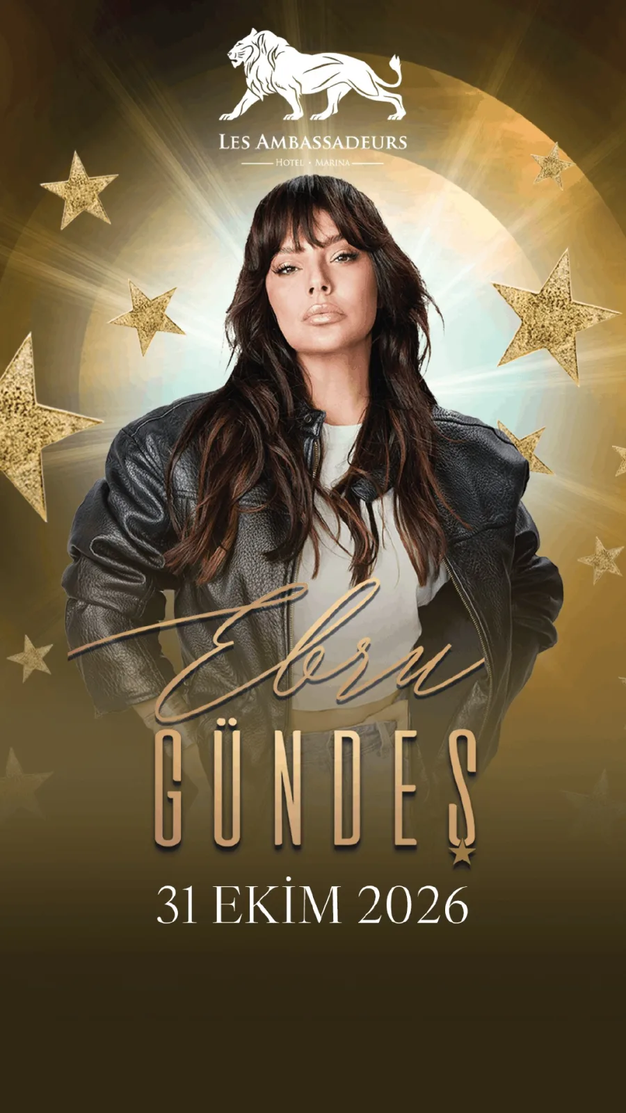 Ebru Gündeş at Les Ambassadeurs poster