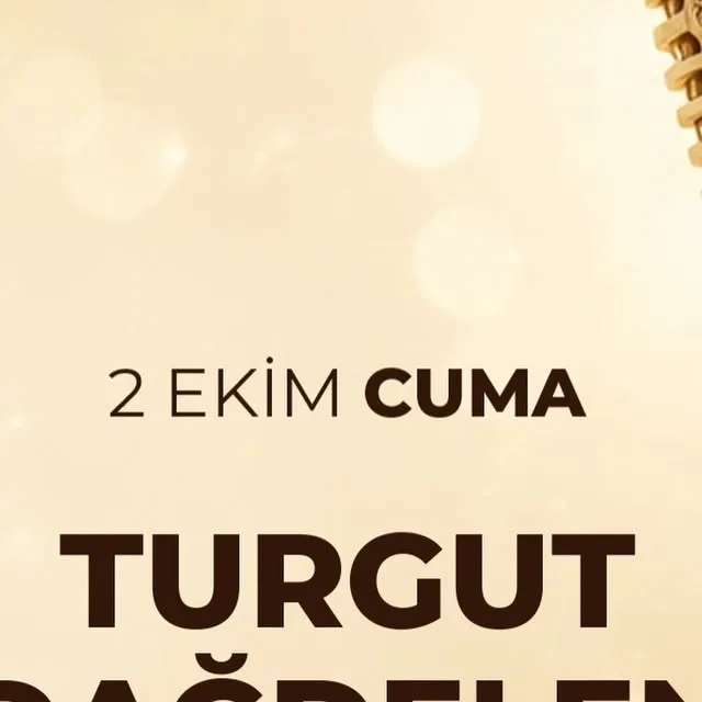 Bomond'da 2 Ekim Cuma Turgut Dağdelen afişi